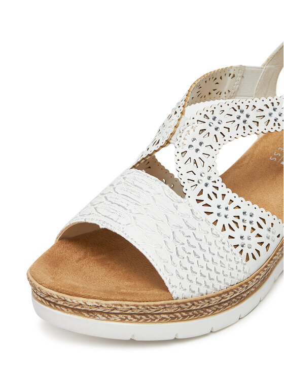 Rieker Rieker Sandalen 61916-80 Weiß