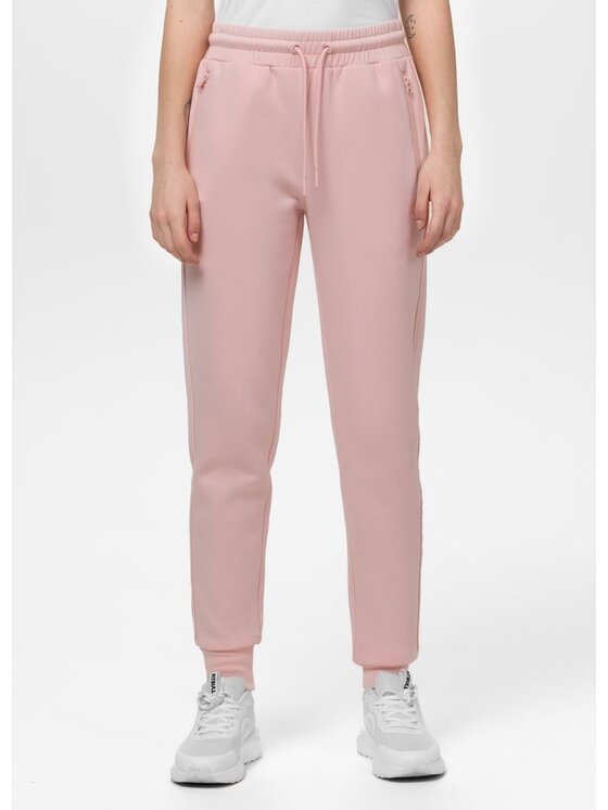 PITBULL PITBULL Spodnie dresowe DISCOVERY Różowy Regular Fit