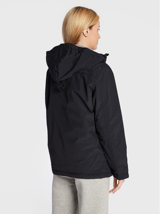 Napapijri Napapijri Anorak stiliaus striukė Rainforest NP0A4GM6 Juoda Regular Fit
