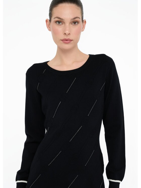 Liu Jo Liu Jo Vestito da giorno TF5304MS63L03N66 Nero Regular Fit