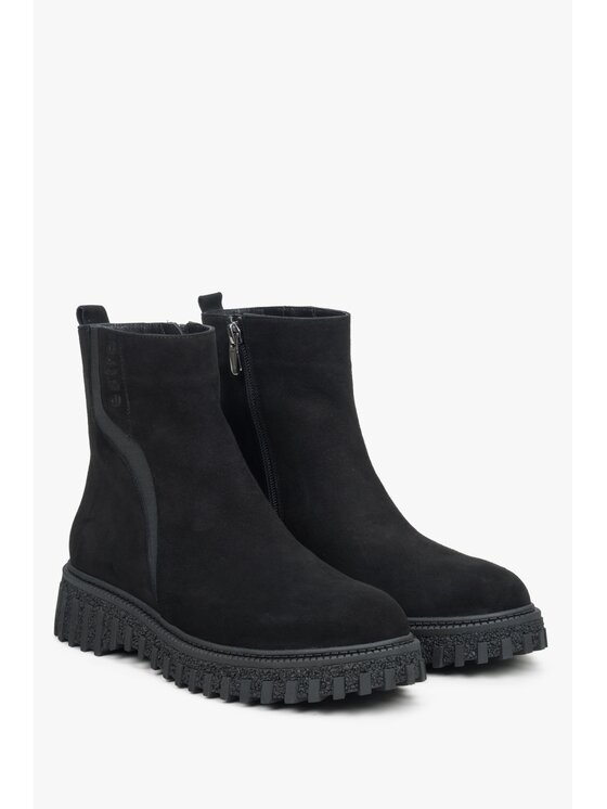 Estro Estro Μποτάκια ER00114688 Μαύρο