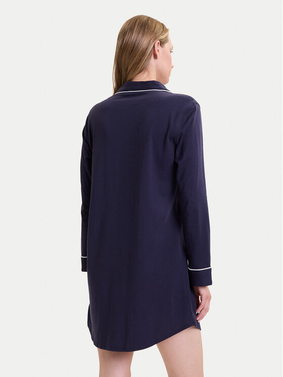 LAUREN RALPH LAUREN Lauren Ralph Lauren Koszula nocna I811950 Granatowy Regular Fit