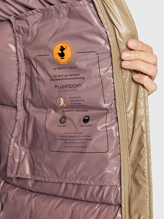 Save The Duck Save The Duck Зимова куртка D45510W LUCK15 Бежевий Regular Fit