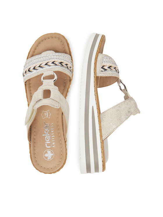 Rieker Rieker Natikače CEO-V02M6-60 Srebrna