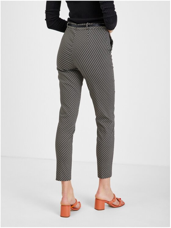 Orsay Orsay Spodnie damskie 390303-044000__42 Biały Regular Fit