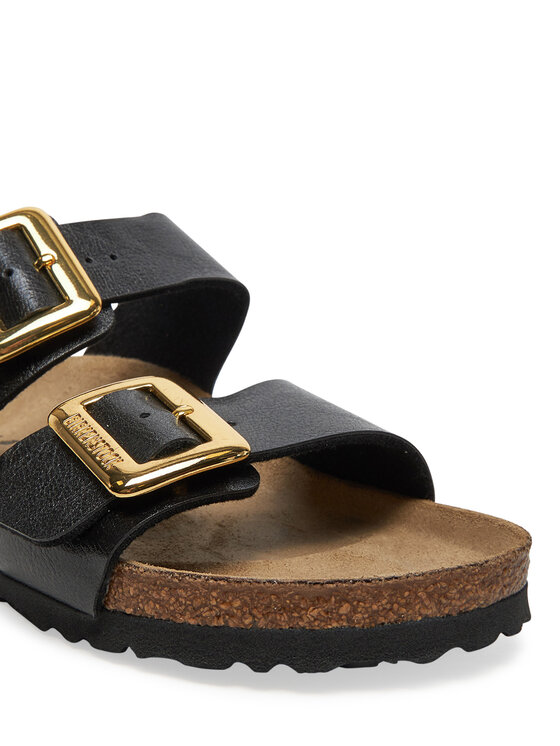Birkenstock Birkenstock Iešļūcenes Sydney Cushion Buckle 1029457 Melns