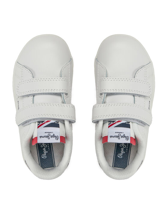 Pepe Jeans Pepe Jeans Sneakersy Player Basic Bk PBS00002 Biały