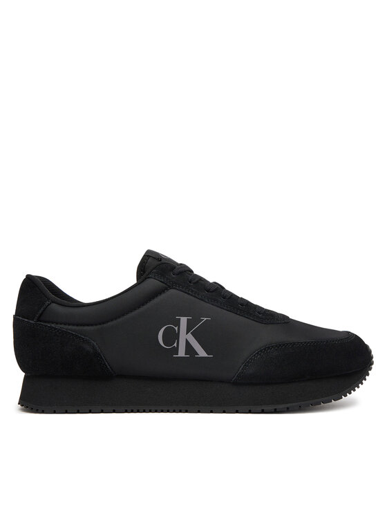 Calvin Klein Snīkeri Retro Runner Iconic Snk YM0YM01119 Melns