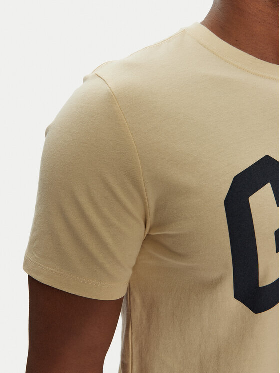 Gap Gap Тишърт 856659-26 Жълт Regular Fit