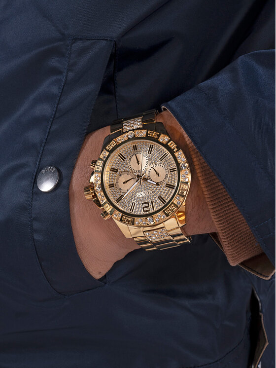 Guess Guess Zegarek GW0796G2 Złoty