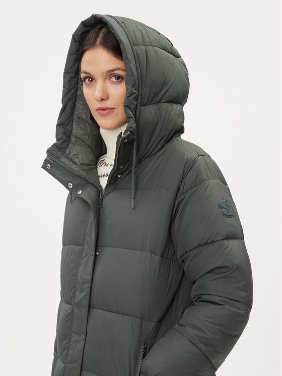 s.Oliver s.Oliver Winterjacke 2134857 Grün Loose Fit