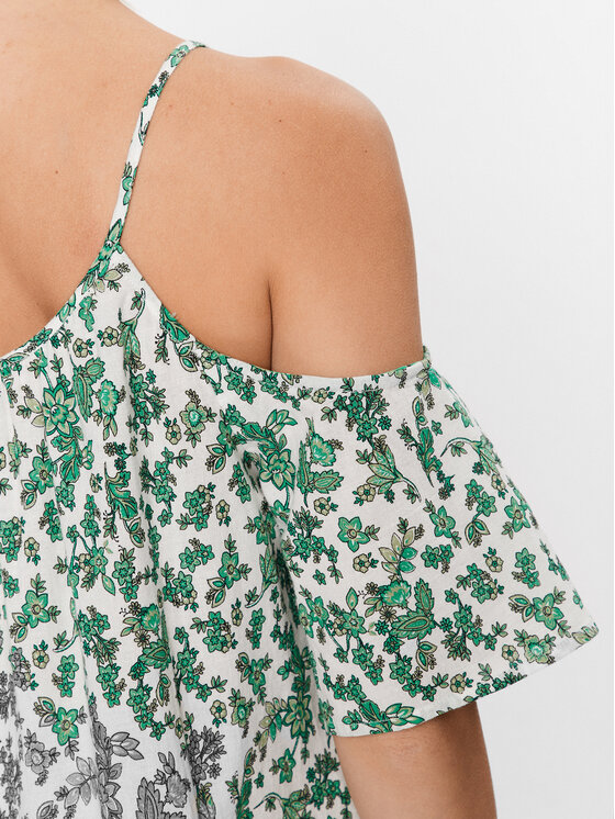 Vero Moda Vero Moda Vestito estivo Milan 10283061 Verde Relaxed Fit