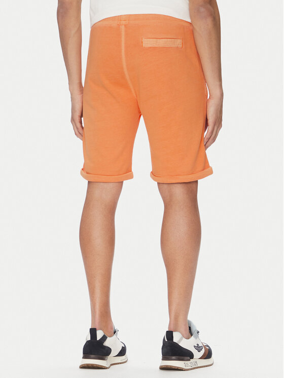 Aeronautica Militare Aeronautica Militare Pantaloni scurți sport 251BF016F583 Portocaliu Regular Fit
