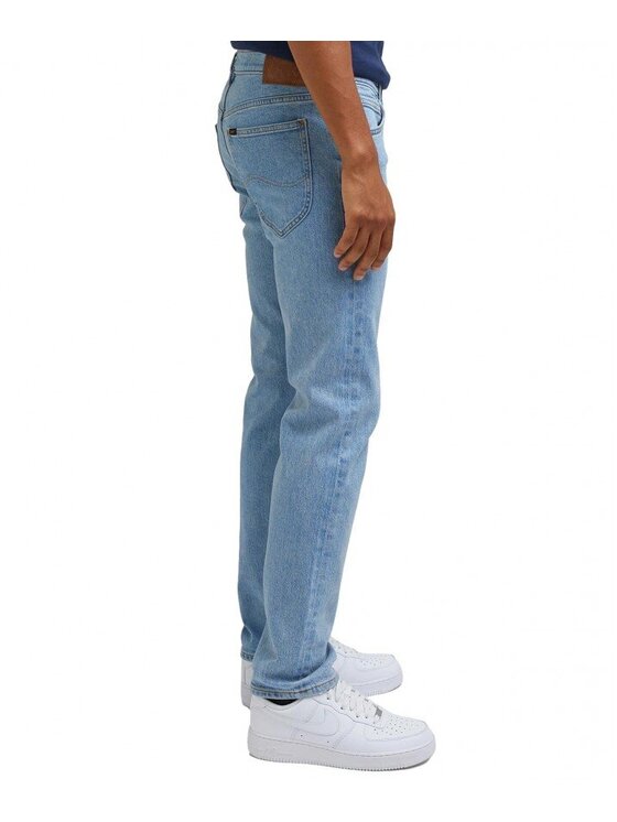 Lee Lee Jeansy DAREN ZIP FLY Niebieski Straight Fit