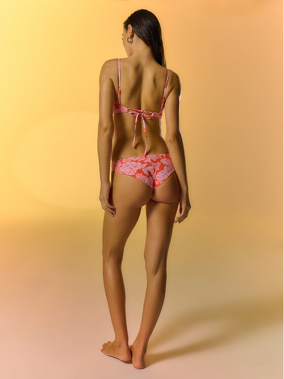 4F 4F Dół od bikini OCEANS KEEPERS Czerwony