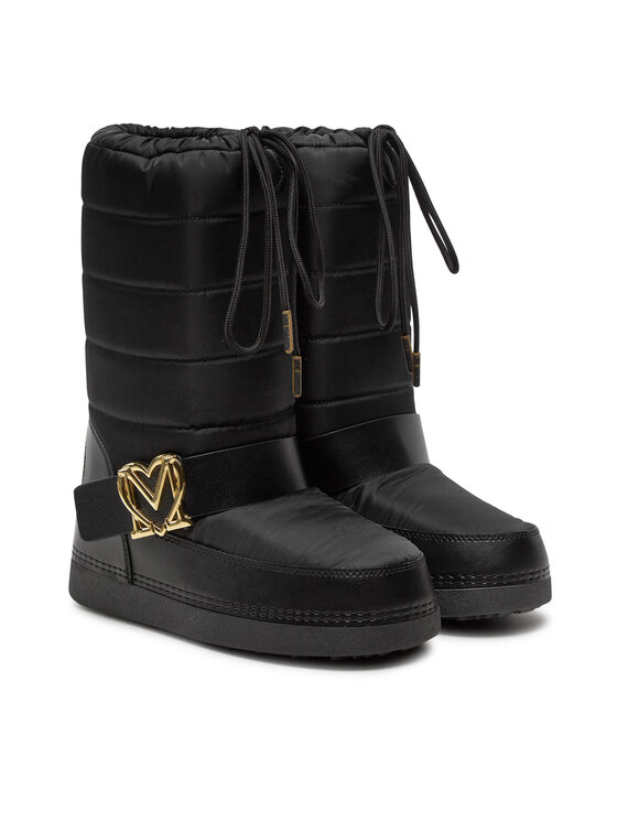 LOVE MOSCHINO LOVE MOSCHINO Μπότες Χιονιού JA24052G1LISB00B Μαύρο