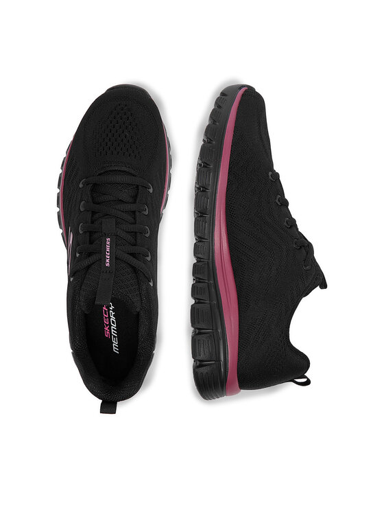 Skechers Skechers Sportcipők C-GRACEFUL 12615 BKMV Fekete