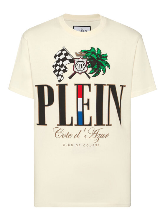 PHILIPP PLEIN PHILIPP PLEIN T-Shirt 24691 Bílá Regular Fit