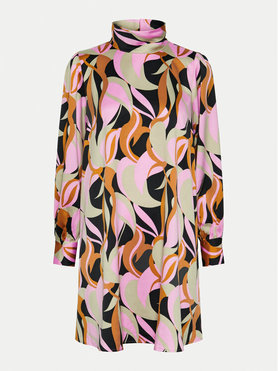 YAS YAS Sukienka codzienna Cilea 26035391 Szary Relaxed Fit