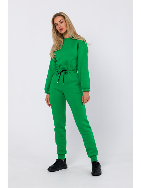 Made of Emotion Made of Emotion Overal M763 Zelená Modern Fit