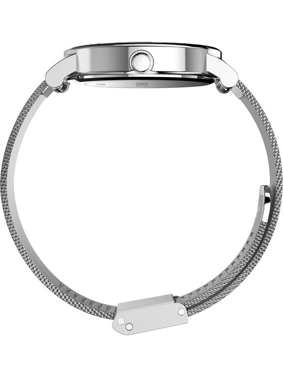 Timex Timex Zegarek TW2Y69000 Srebrny