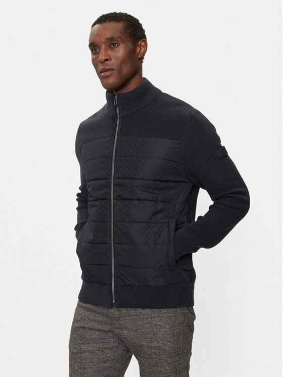 JOOP! JOOP! Majica dugih rukava 17 JK-23Hannor 30042562 Tamnoplava Modern Fit