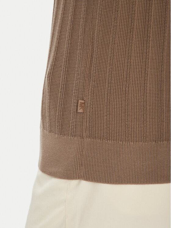 Michael Kors Michael Kors Polo majica CT560GT469 Rjava Regular Fit