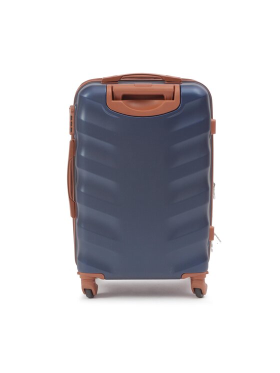 Valigia rigida media T5559-3 Blu scuro