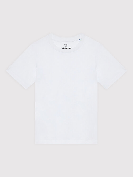 Jack & Jones Junior Jack & Jones Junior T-särk Basic 12158433 Valge Regular Fit