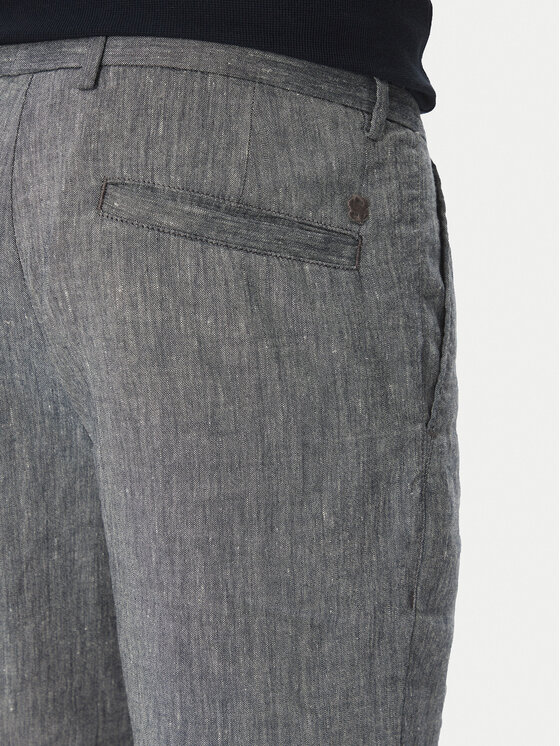 BOSS BOSS Auduma šorti C-Kane-Rds-Shorts 50538016 Zils Regular Fit