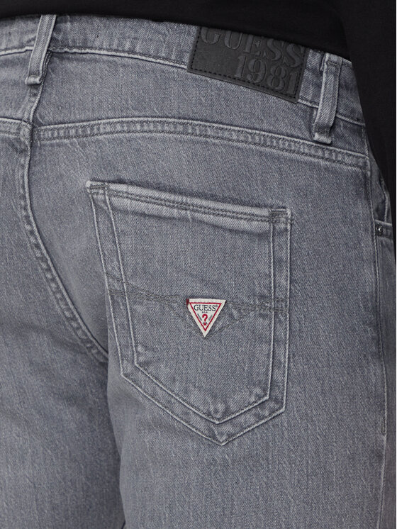 Guess Guess Traperice M4YAN1 D5DF1 Siva Skinny Fit