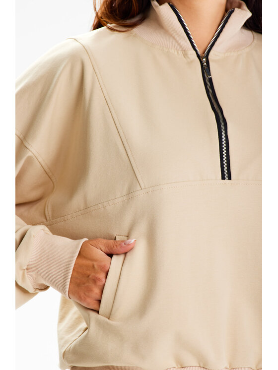 Infinite You Infinite You Felpa M316 Beige Basic Fit