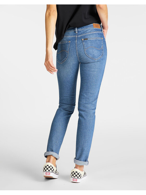 Lee Lee Jeansy ELLY Niebieski Slim Fit
