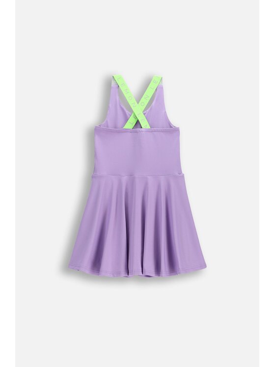 Lemon Explore Lemon Explore Sukienka letnia WL6129301ACG-016 Fioletowy Regular Fit