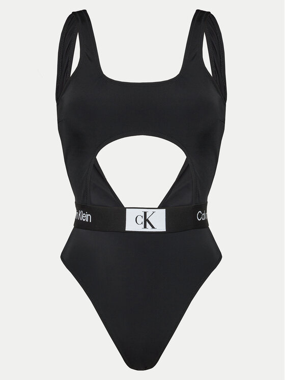 Calvin Klein Swimwear Calvin Klein Swimwear Női fürdőruha KW0KW02357 Fekete