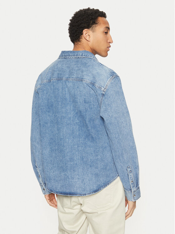 Calvin Klein Jeans Calvin Klein Jeans Koszula jeansowa J30J326561 Niebieski Regular Fit