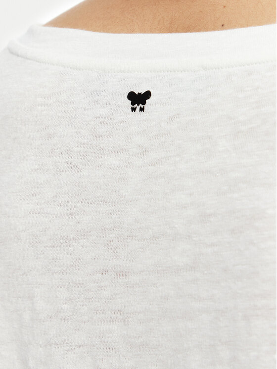 Weekend Max Mara Weekend Max Mara Футболка Pelota 2615941052 Білий Regular Fit
