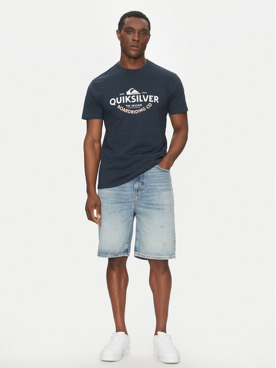 Quiksilver Quiksilver T-Shirt EQYZT08064 Granatowy Regular Fit
