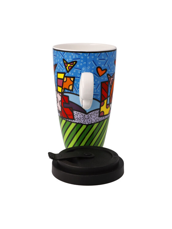 Goebel Goebel Kubek podróżny R.Britto-Love Kolorowy