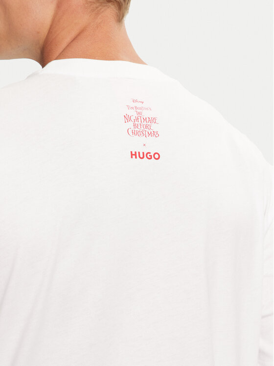 HUGO HUGO T-krekls 50537986 Balts Regular Fit