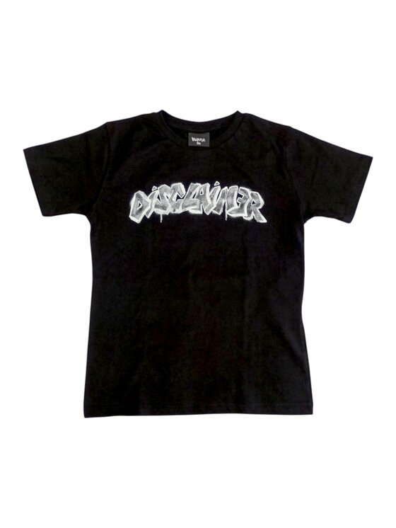 DISCLAIMER DISCLAIMER T-shirt q-bab-69446 Nero Regular Fit