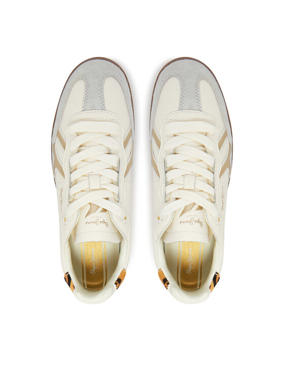 Pepe Jeans Pepe Jeans Sneakersy Ball Fun W PLS00038 Bílá
