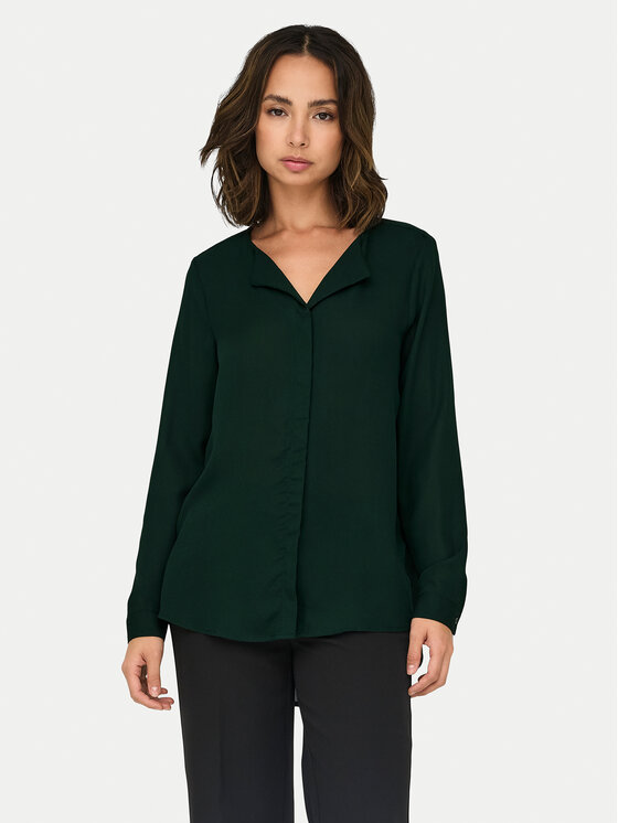 ONLY ONLY Сорочка Tiana 15332598 Зелений Loose Fit