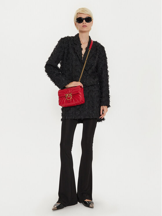 PINKO PINKO Дамска чанта Love Puff Mini Cl AI 24-25 PLTT 100039 A1EX Червен
