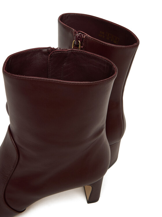 Stuart Weitzman Stuart Weitzman Škornji Babette SL542 Bordo rdeča