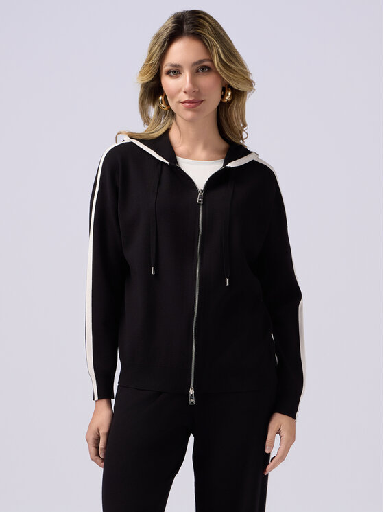 Oltre Oltre Cardigan M060J004786N033 Nero Over Fit