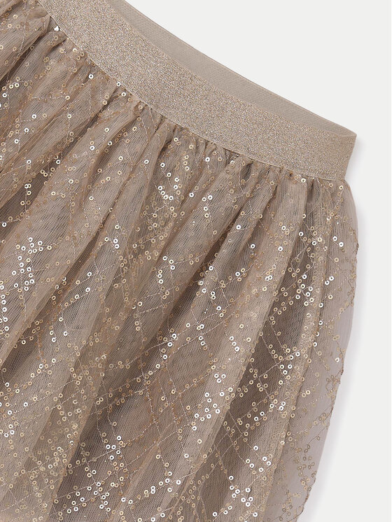 Mayoral Mayoral Tüllrock 7971 Beige Regular Fit