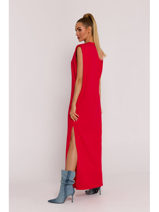 Made of Emotion Made of Emotion Vestito estivo M790 Rosso Generous Fit