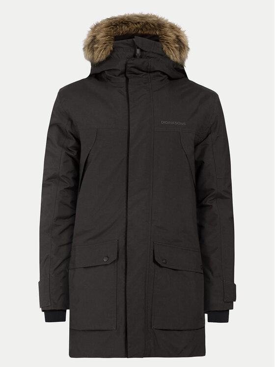 Didriksons Didriksons Зимова куртка Rick 505475 Чорний Regular Fit