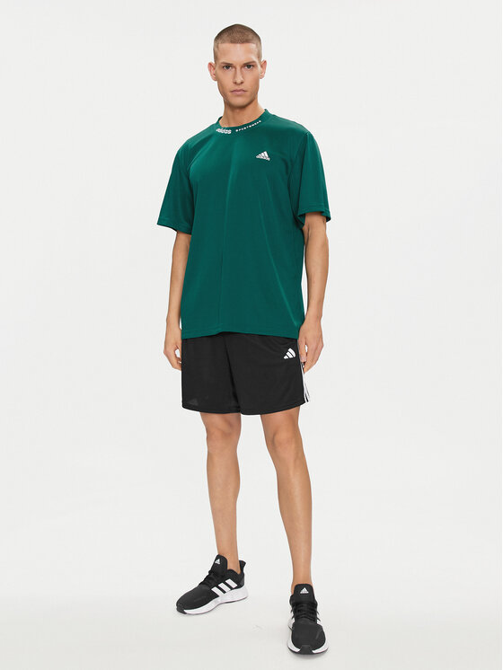 adidas adidas Pantaloni scurți sport Train Essentials Piqué 3-Stripes Training Shorts IB8111 Negru Regular Fit